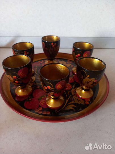 Хохломская посуда