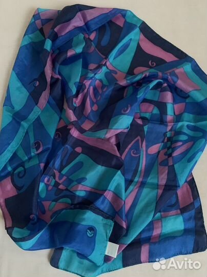 Шарфик из натурального шёлка