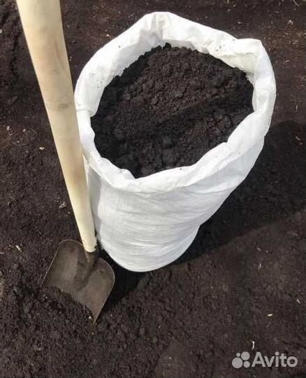 Плодородный грунт в мешках