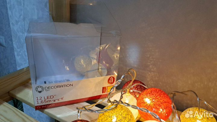 Гирлянда шары