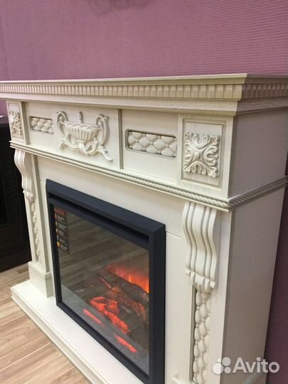 Электрокамин Corsica с Merlin. Рассрочка