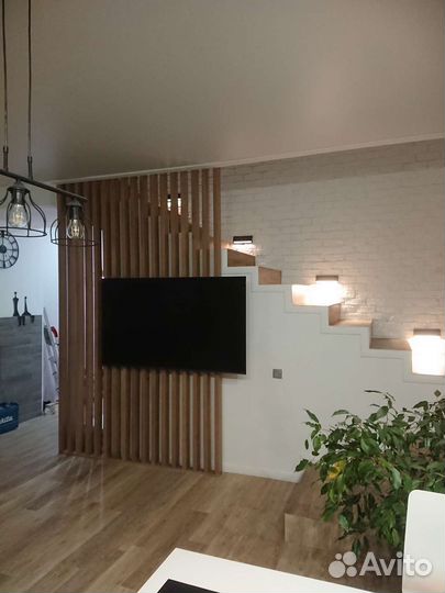 Декоративные рейки, декоративная перегородка