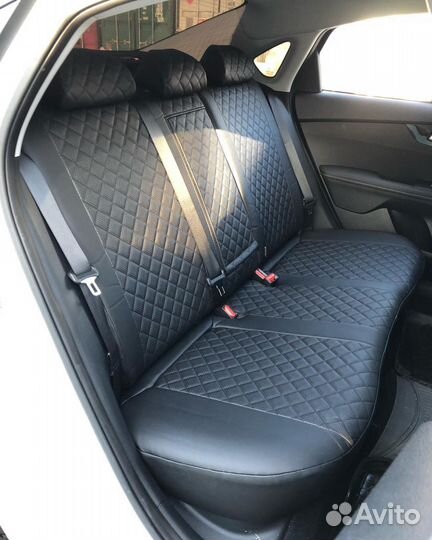 Чехлы Ромб на Kia Cerato 4