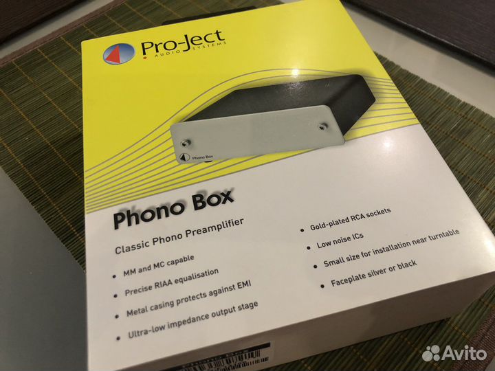 Фонокорректор Pro ject phono Box