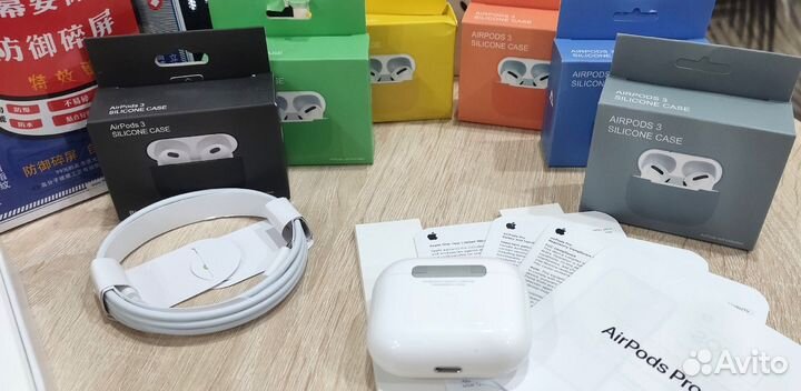 Наушники Airpods 3 + чехол (Новые)