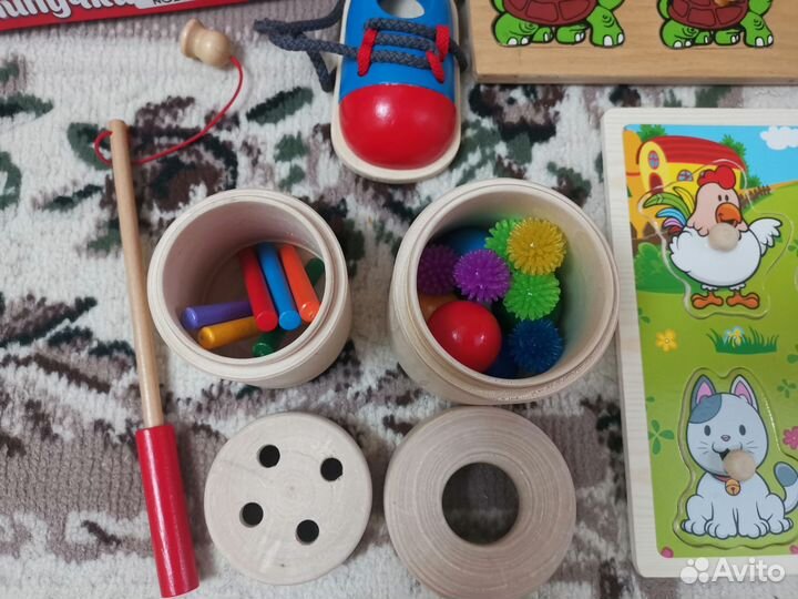 Развивающие игрушки пакетом