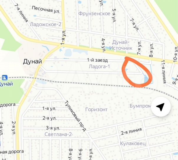 Участок 9 сот. (СНТ, ДНП)