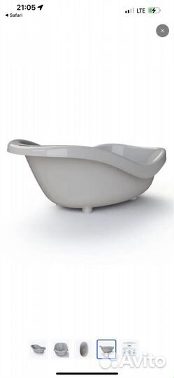 Ванночка для купания, с термометром