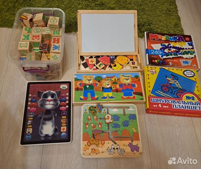 Развивающие игрушки от 3 лет