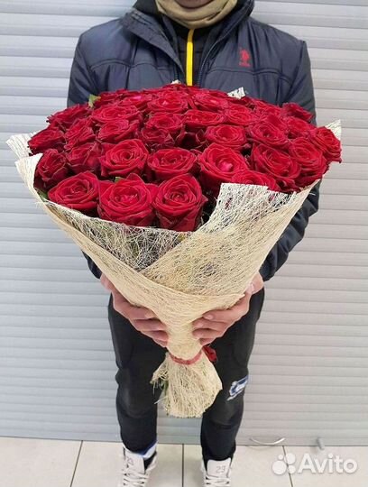 Высокие розы