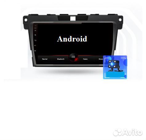 Штатная магнитола Mazda cx7 Android