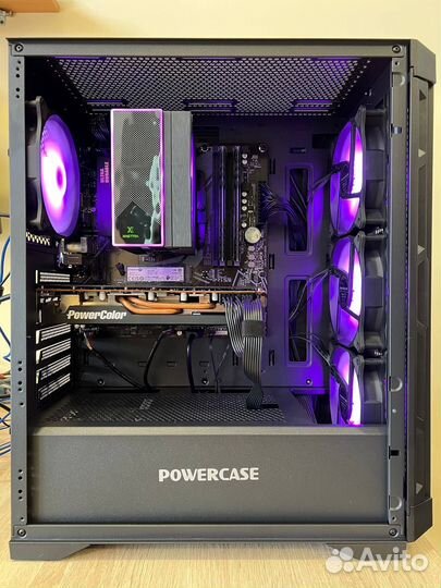 Игровой пк Ryzen 5 5600X/DDR4 16GB/RX 5700XT/SSD 1