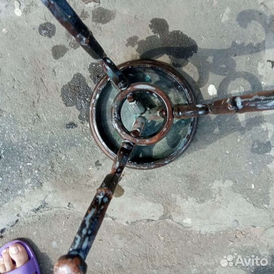 Подставка металлические ножки бу