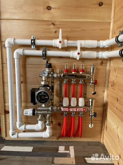 Монтаж теплых водяных полов