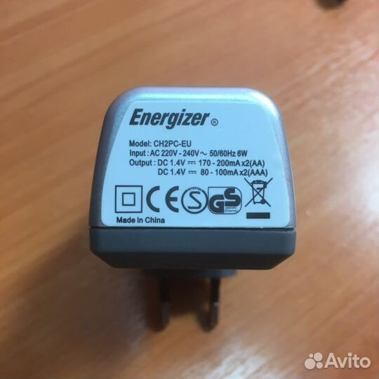Зарядка для батареек energizer