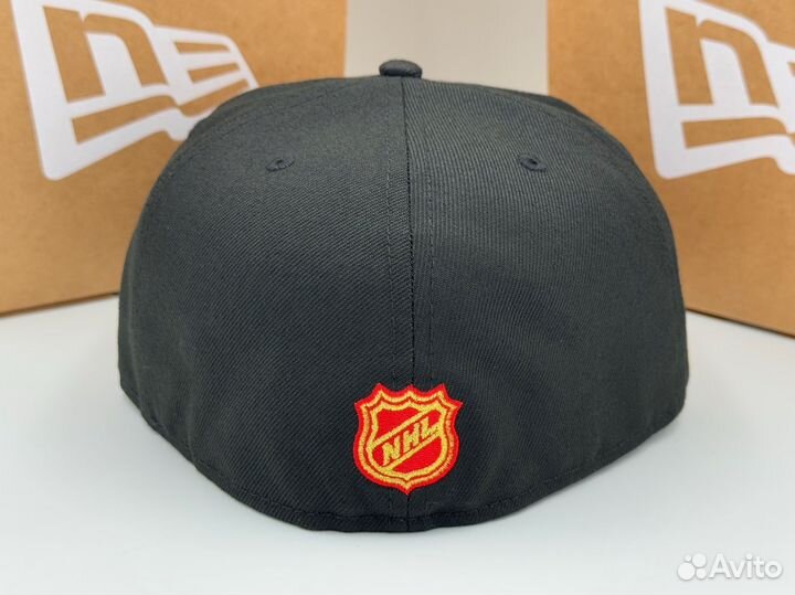 Бейсболка New Era Detroit Red Wings Black 7 5/8