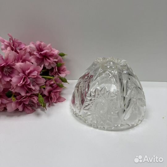 Хрустальная ваза салатница конфетница