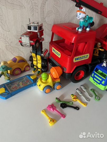 Игрушки для мальчика пакетом