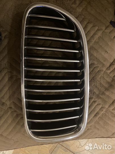 Решетка радиатора bmw f10 хром