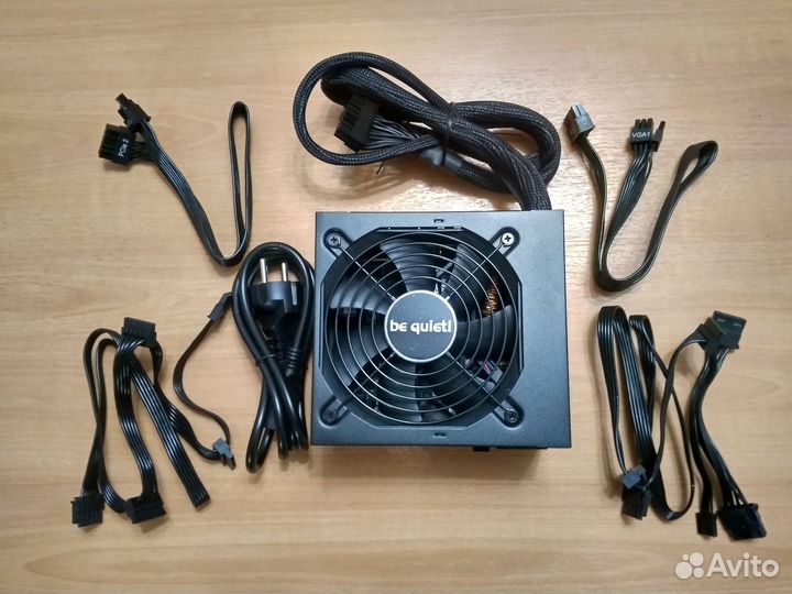 Блок питания be quiet 500w полумодульный