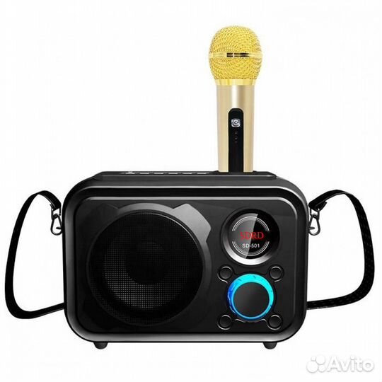 Караоке система MicroSd,USB, FM, Блютуз