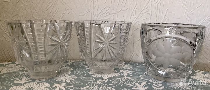 Хрусталь СССР (конфетницы, салатники)