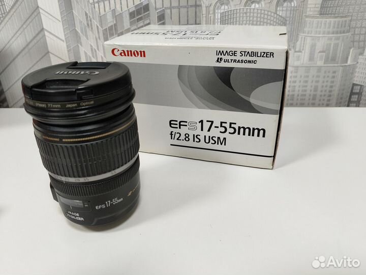 Объектив Canon EF-S 17-55mm f/2.8 IS USM