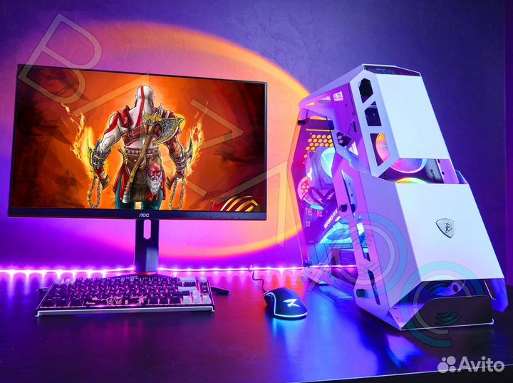 Новый игровой пк Intel Core i5 12400 / AMD RX 6600