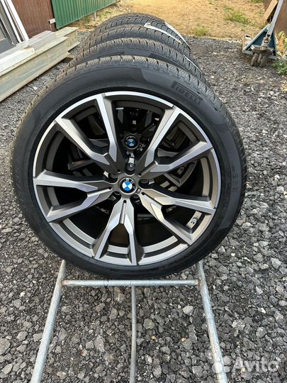 Оригинальные колеса r22 зимние bmw x7 g07 бмв
