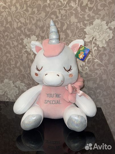 Мягкая игрушка единорог новая