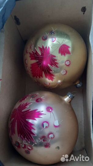 Елочные игрушки СССР