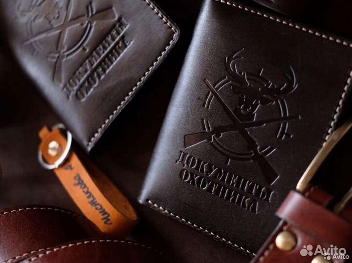 Портмоне Обложка для охотничьих документов