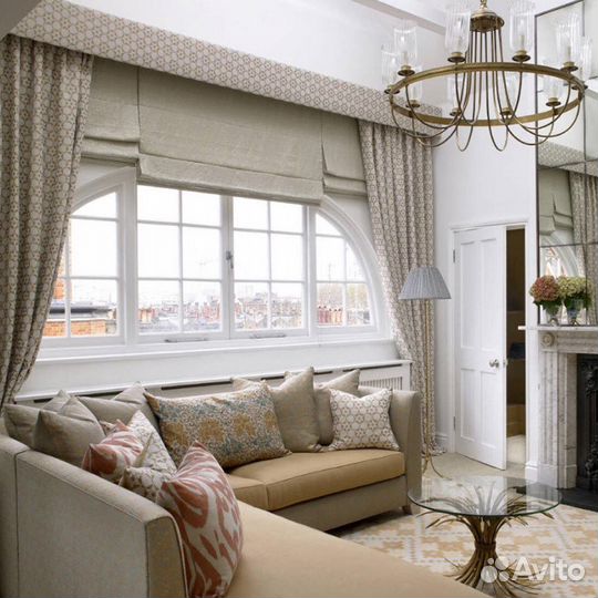 Изготовление римских штор