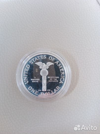 1 доллар 1989