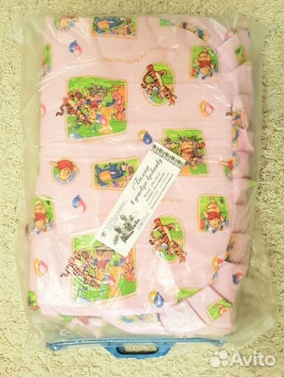 Бортик в детскую кроватку 120 на 60. Новый