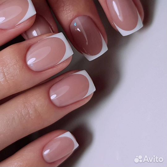 Наращивание, коррекция ногтей. Укрепление гелем