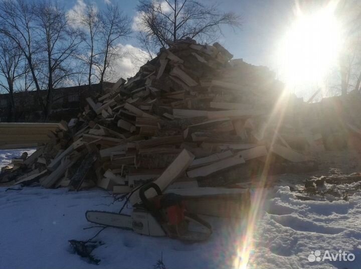 Сухие ольховые дрова