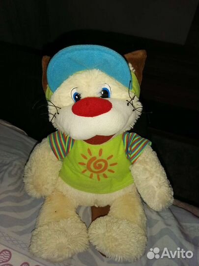 Мягкая интерактивная игрушка