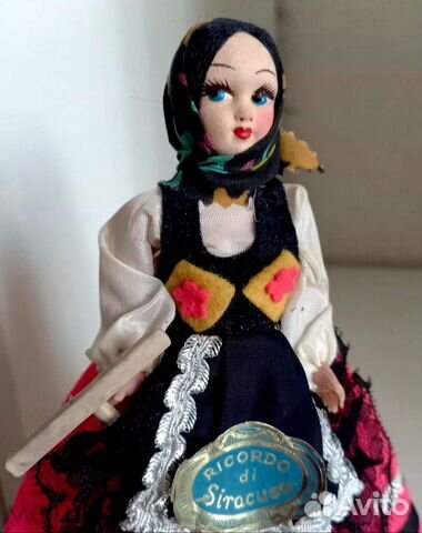 Кукла из Италии. Прессованный фетр