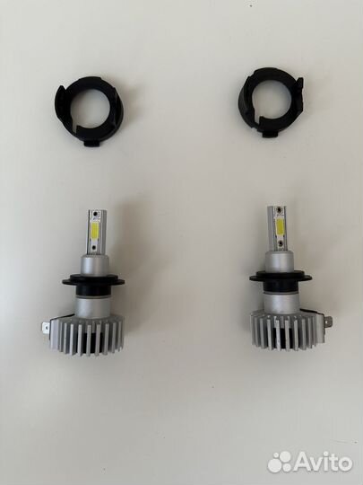 Автомобильные лампы H7 led 6000k диоды