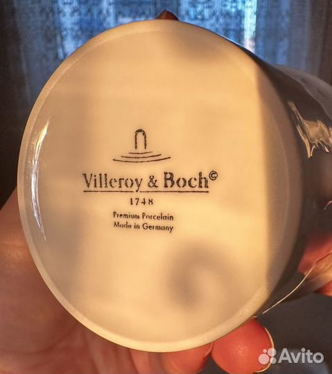 Чайные чашки с блюдцами villeroy&boch