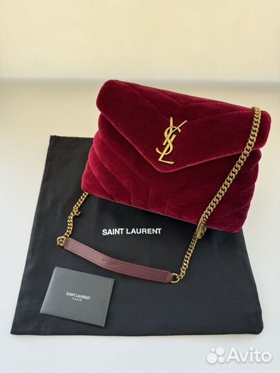 Saint laurent сумка loulou