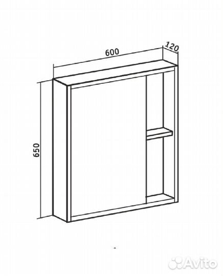 Зеркало шкаф