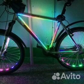 Подсветка светодиодная Led колеса велосипеда на спицы
