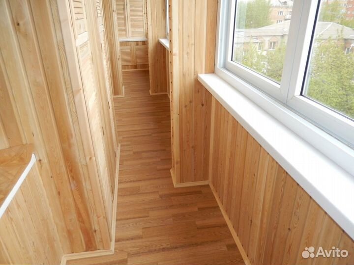 Остекление и отделка балконов