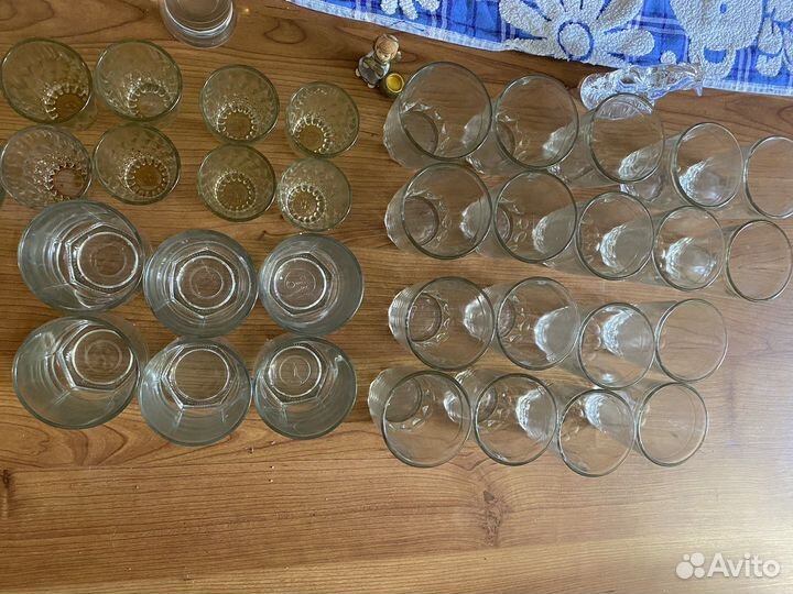 Рюмки, бокалы, стоканы СССР
