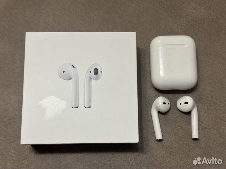 Беспроводные наушники apple airpods оригинальные