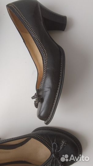 Туфли натуральная кожа 37,5