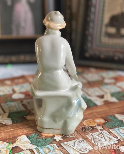 Статуэтка Фигуристка Рига 40-60 х СССР