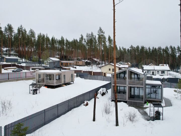 Коттедж 100 м² на участке 10 сот.